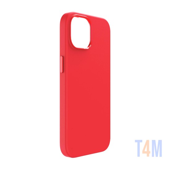 Silicone Case for Apple iPhone 15 Red